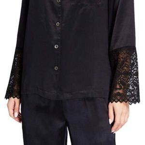 NWOT Neiman Marcus Silk Pajama Set